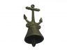 Rustic Gold Cast Iron Anchor Hand Bell 5 - 1