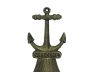 Rustic Gold Cast Iron Anchor Hand Bell 5 - 2