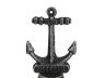 Rustic Silver Cast Iron Anchor Hand Bell 5 - 5
