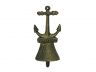 Rustic Gold Cast Iron Anchor Hand Bell 5 - 4