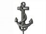 Rustic Silver Cast Iron Anchor Hook 7 - 2