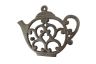 Cast Iron Round Teapot Trivet 8 - 2
