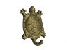 Rustic Gold Cast Iron Turtle Hook 6 - 2