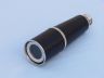 Deluxe Class Admirals Chrome - Leather Spyglass Telescope 27 with Black Rosewood Box - 3