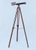 Floor Standing Antique Copper With Leather Griffith Astro Telescope 50 - 11
