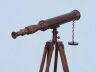 Floor Standing Antique Copper Harbor Master Telescope 50 - 2