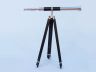 Admirals Floor Standing Chrome with Leather Telescope 60 - 4