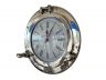 Chrome Decorative Ship Porthole Clock 15 - 4