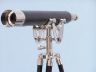Floor Standing Chrome-Leather Anchormaster Telescope 65 - 3