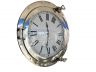 Chrome Decorative Ship Porthole Clock 20 - 2
