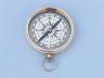 Solid Brass Beveled Lensatic Compass w- Rosewood Box 4 - 2