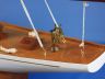 Wooden Columbia Model Sailboat Decoration 60 - 4