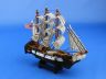 Wooden USS Constitution Tall Model Ship 7 - 4