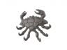 Cast Iron Decorative Crab with Six Metal Wall Hooks 7 - 2