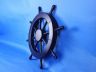Dark Blue Decorative Ship Wheel 18 - 7