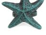 Seaworn Blue Cast Iron Starfish Napkin Ring 3 - set of 2 - 4