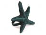 Seaworn Blue Cast Iron Starfish Napkin Ring 3 - set of 2 - 1