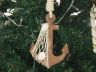 Wooden Rustic Decorative Anchor Christmas Tree Ornament - 4