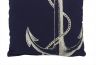 Blue and White Anchor Decorative Throw Pillow 14 - 1