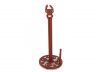 Rustic Red Cast Iron Crab Paper Towel Holder 16 - 4