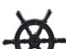 Cast Iron Ship Wheel Door Stopper 9 - 2