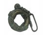 Antique Bronze Cast Iron Lifering Key Chain 5 - 3