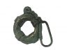 Antique Bronze Cast Iron Lifering Key Chain 5 - 2