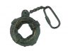 Antique Bronze Cast Iron Lifering Key Chain 5 - 1