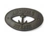 Cast Iron Anchors Aweigh with Anchor Sign 8 - 1