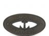 Cast Iron Loose Cannon with Anchor Sign 8 - 4