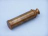Deluxe Class Antique Brass Captains Spyglass Telescope 15 with Rosewood Box - 1
