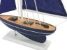 Wooden Deep Blue Sea Model Sailboat 17 - 1