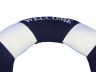Blue Welcome Aboard Decorative Life Ring Pillow 14 - 3