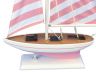 Wooden Pretty in Pink Model Sailboat 17 - 1
