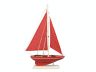 Wooden Red Sea Model Sailboat 17 - 6