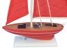 Wooden Red Sea Model Sailboat 17 - 2
