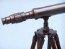 Standing Antique Copper Harbor Master Telescope 30 - 10
