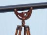 Floor Standing Antique Copper with Leather Anchormaster Telescope 50 - 6