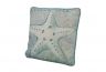 Blue and White Starfish Decorative Throw Pillow 10 - 5