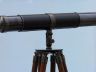 Admirals Floor Standing Oil Rubbed Bronze with Leather Telescope 60 - 3