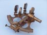 Captains Antique Brass Sextant 8 with Rosewood Box - 9