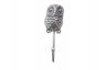 Rustic Silver Cast Iron Decorative Owl Hook 6 - 1