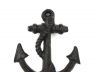 Rustic Black Cast Iron Anchor Hook 5 - 1