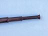 Deluxe Class Bronze Captains Spyglass Telescope With Rosewood Box 15 - 6