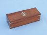 Deluxe Class Bronze Captains Spyglass Telescope With Rosewood Box 15 - 5
