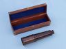 Deluxe Class Hampton Collection Bronze Spyglass With Rosewood Box 36 - 1