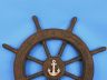 Flying Dutchman Ghost Pirate Decorative Ship Wheel With Anchor 18 - 2