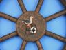 Flying Dutchman Ghost Pirate Decorative Ship Wheel With Seagull 18 - 2