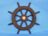 Flying Dutchman Ghost Pirate Decorative Ship Wheel With Seashell 18 - 1