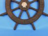Flying Dutchman Ghost Pirate Decorative Ship Wheel With Seashell 18 - 2